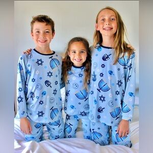 Pixie Lane Chanukkah Pajamas Hanukkah PJs - Size 4 years